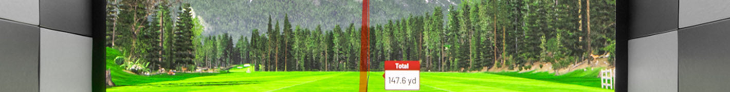 Custom Golf Simulator Impact Projection Screens