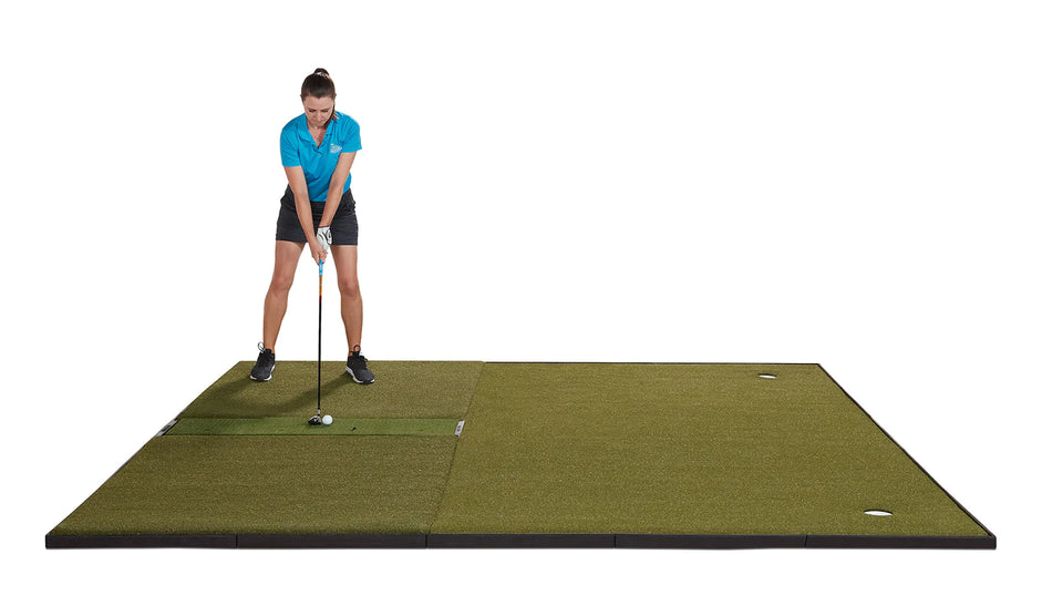 Fiberbuilt 10'x10' Grass Series Combo Mat - Double Hitting