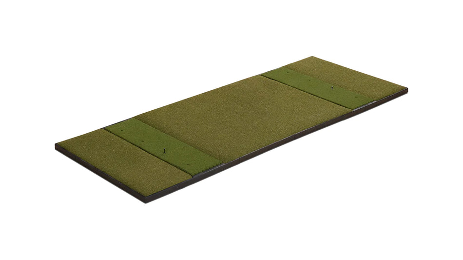 Fiberbuilt 10' x 4' Grass Series Studio Golf Mat - Double Hitting