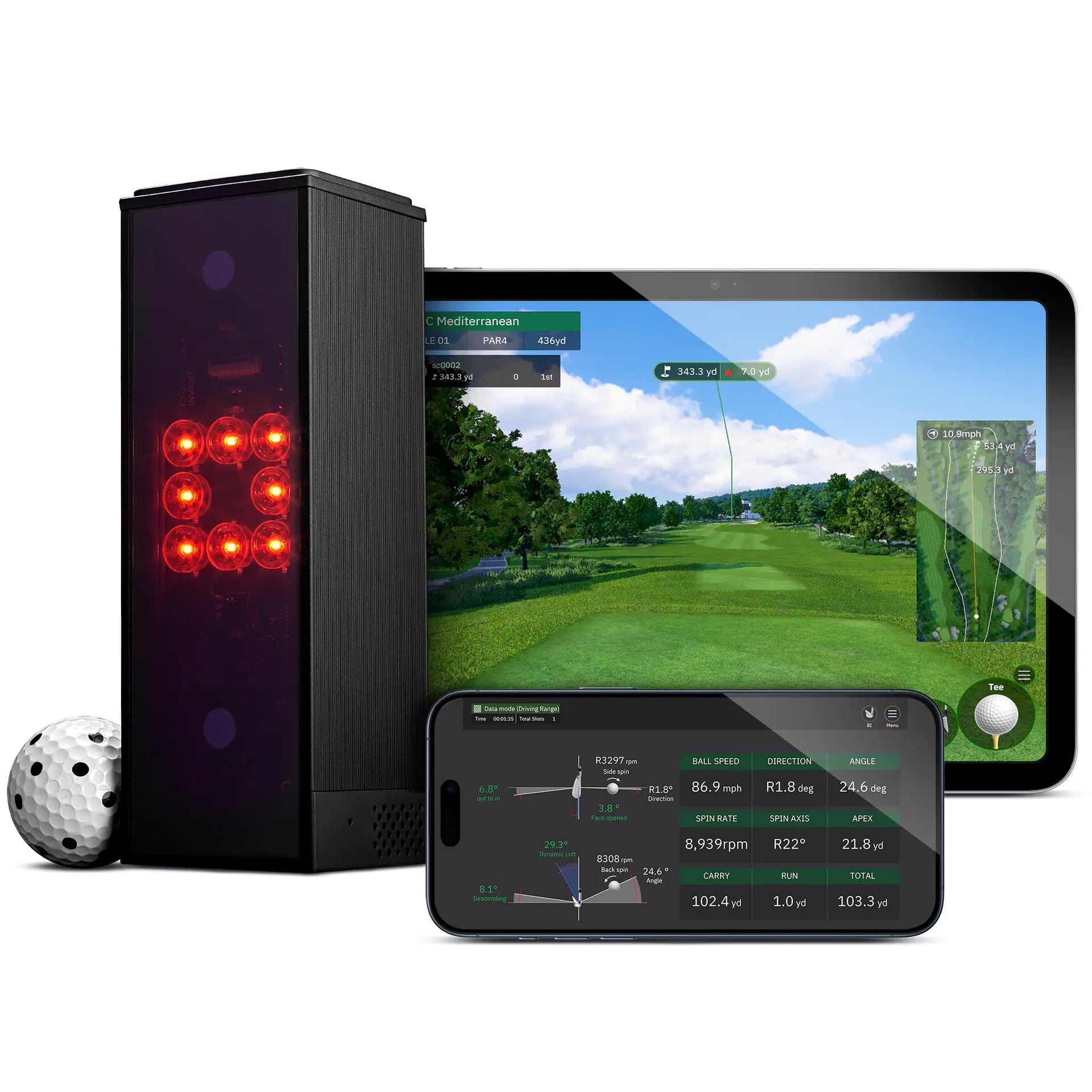 その他 SQUARE GOLF  EDITION Square Golf Launch Monitor / Golf Simulator – Par2Pro