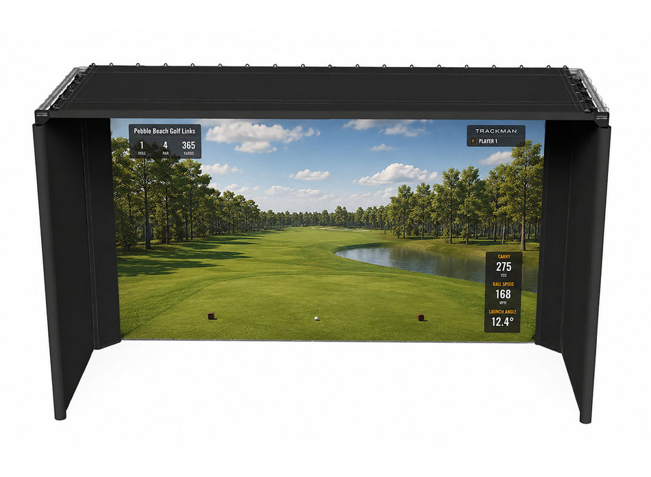 DEMO 16x9.5 SportScreen Parlour Series® Freestanding Golf Enclosure