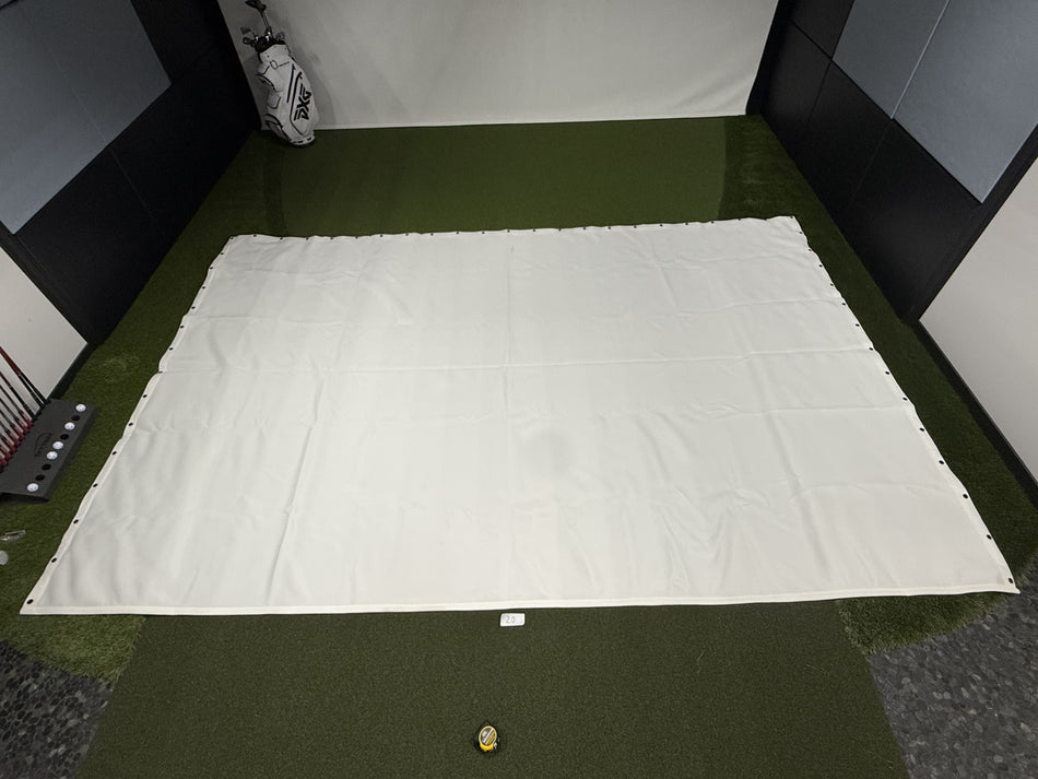 PRE-OWNED SQ-W Impact Projection Screen 14.3x9.4