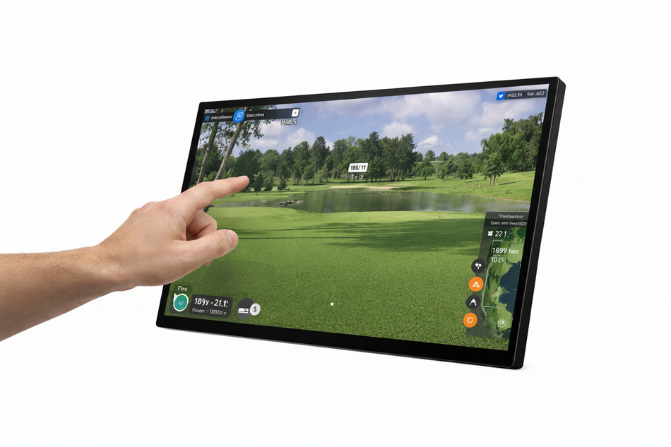 43-inch golf simulator monitor