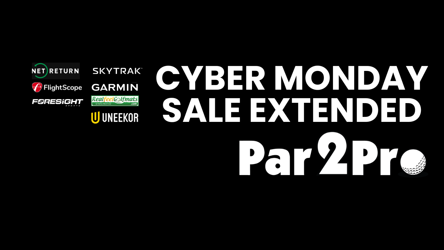 Advertisement for a Cyber Monday sale extended by Par2Pro with various brand logos on a black background.