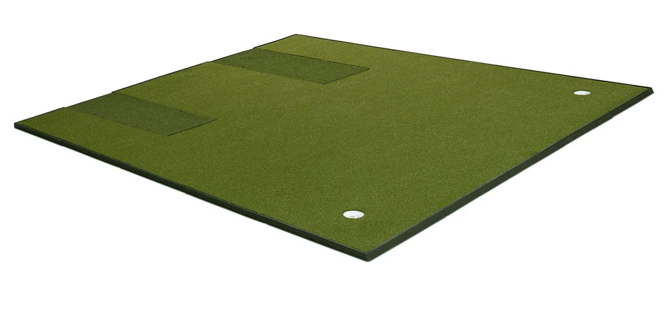 Fiberbuilt Player Preferred Combo Golf Mat - Double Hitting