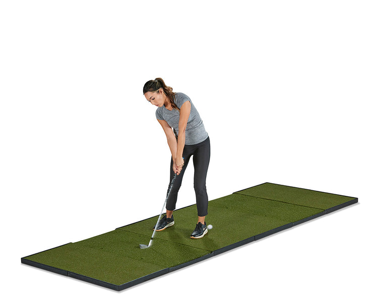 Fiberbuilt Player Preferred 12x4 Double-Hitting Studio Golf Mat