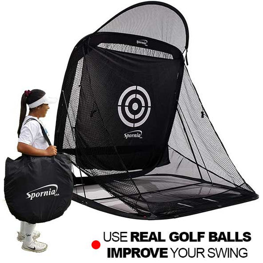 【s】spornia spg-7 レギュラーサイズ　　ゴルフ練習ネット Spornia SPG-7 Golf Practice Net (Canada Only) – Par2Pro