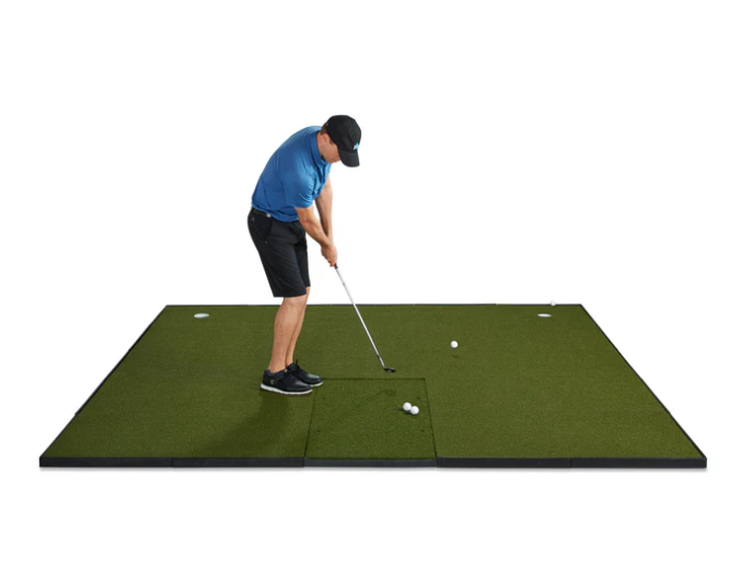 Fiberbuilt Player Preferred Combo Golf Mat - Center Hitting