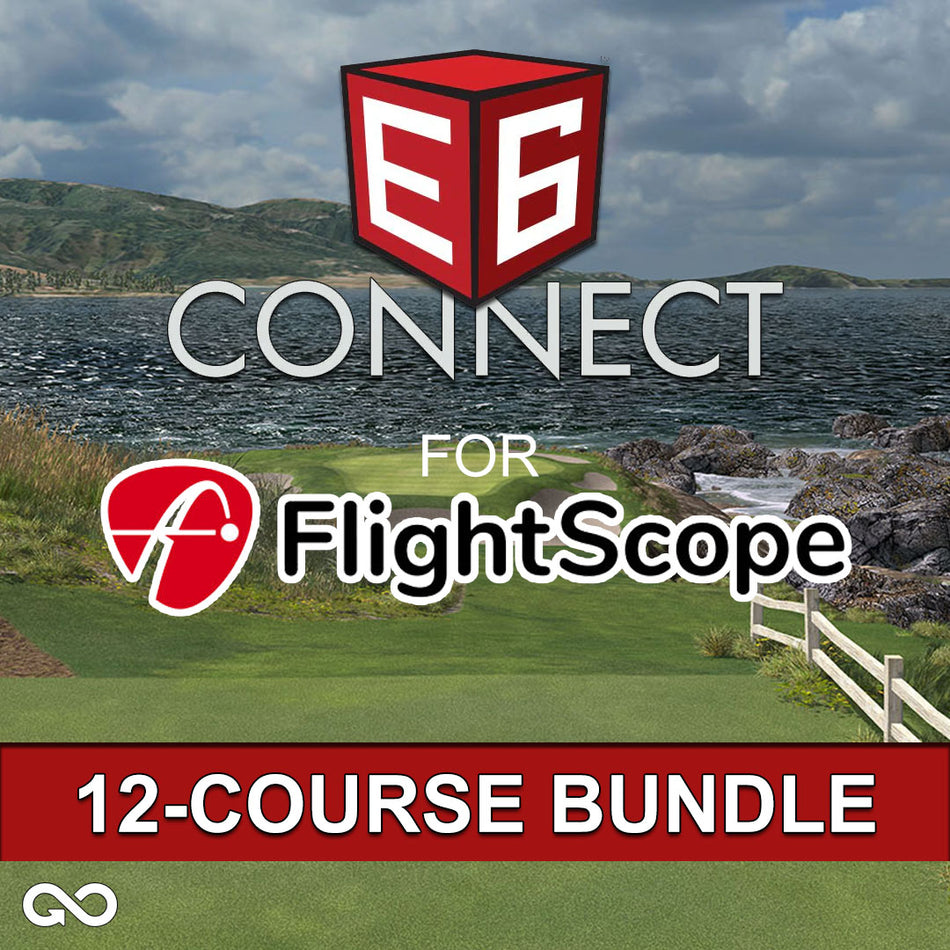 E6 Connect 12 Course Bundle Upgrade for FlightScope - Perpetual
