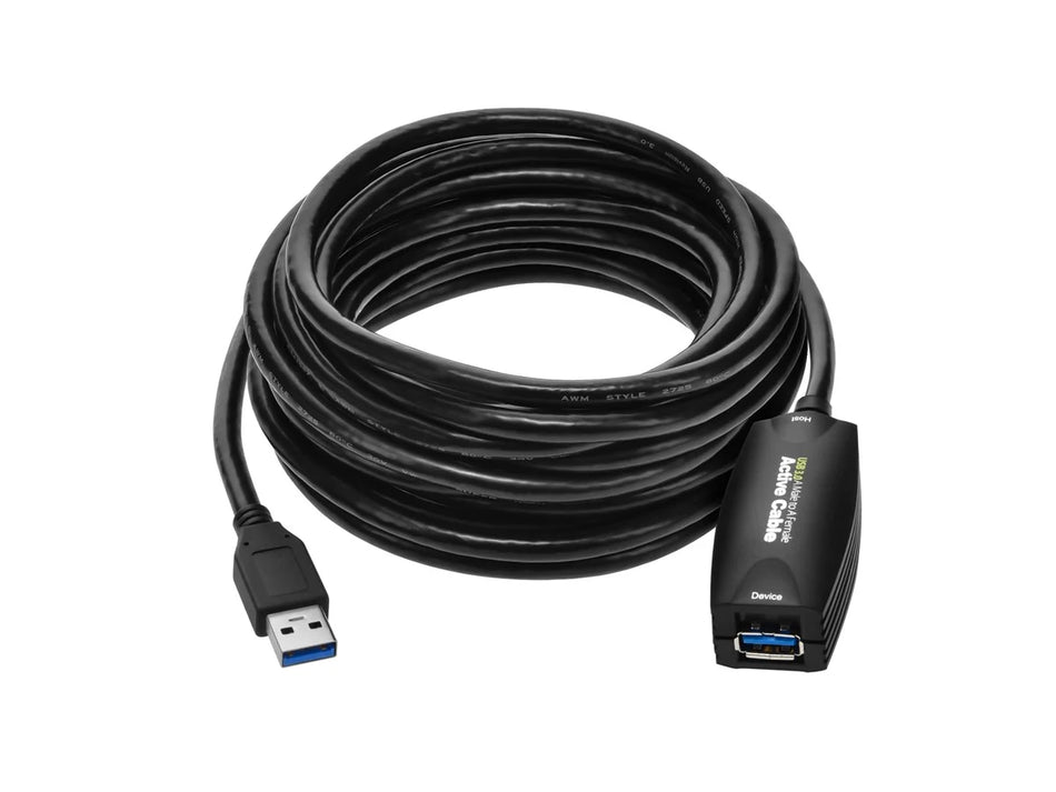 Cable - USB 3.0 Active Extension - 15'