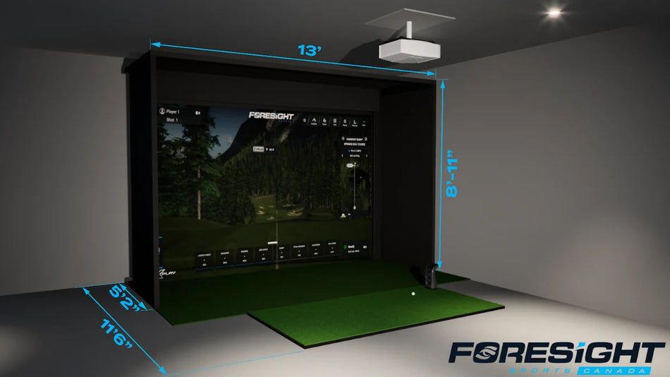 Foresight Sports Sim-In-A-Box: QuadMAX Package (Canada Only)