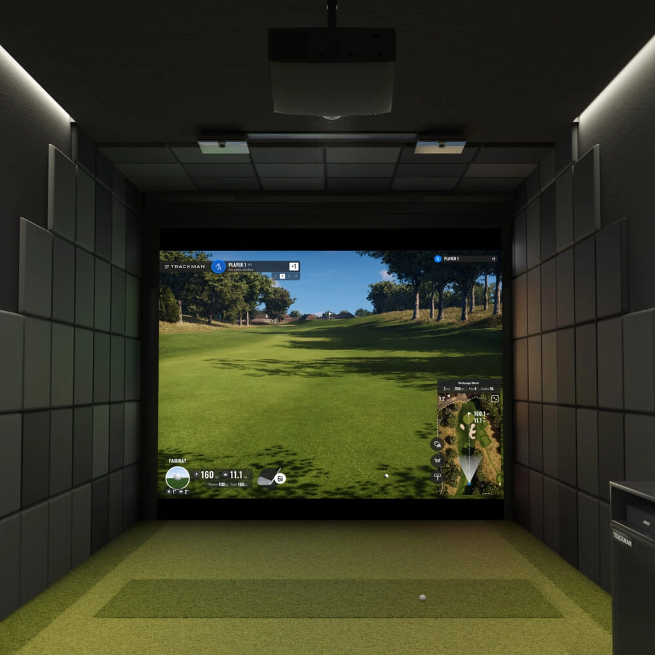Trackman iO Duo Commercial Launch Monitor / Golf Simulator (USA Only)